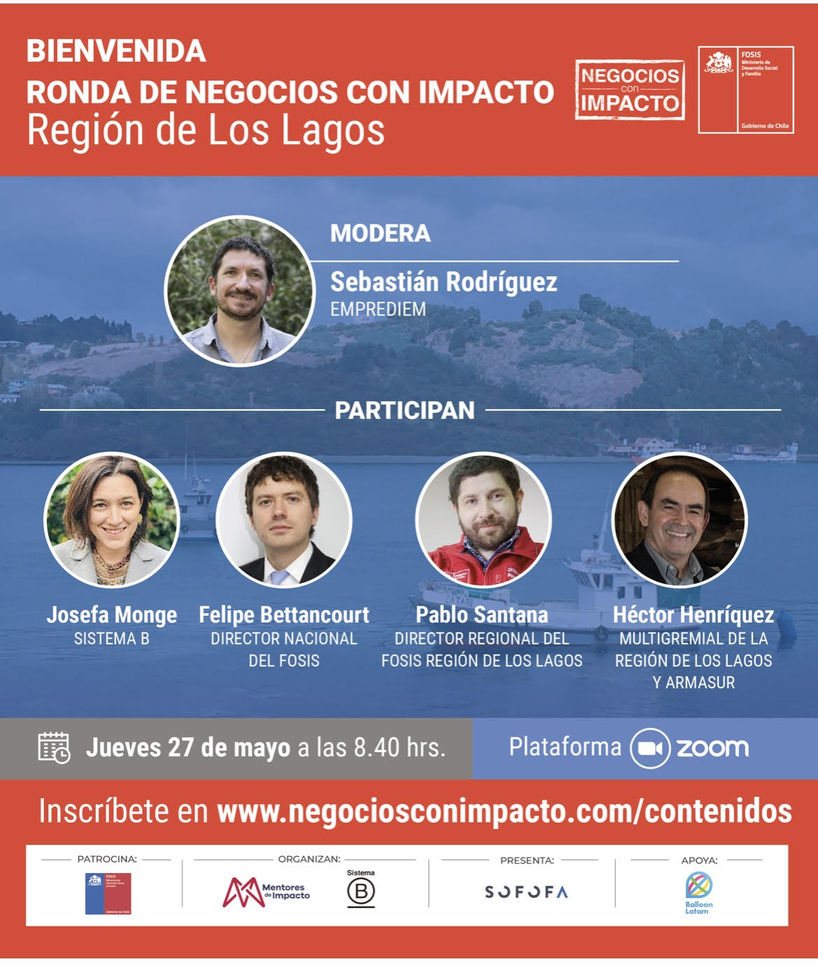 Presidente de ARMASUR, participa en Rueda de Negocios con Impacto.