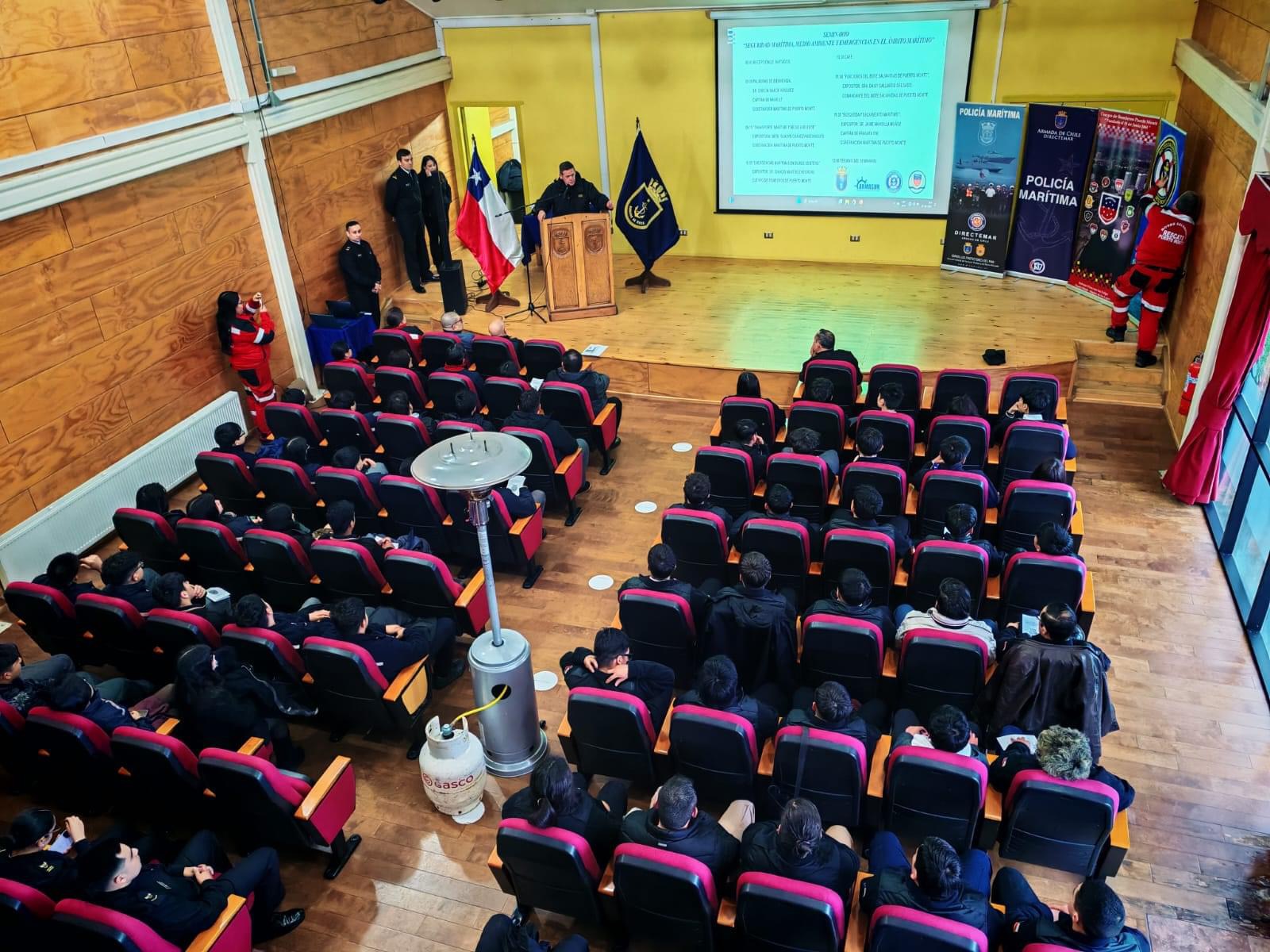 ARMASUR apoya organización de seminario sobre seguridad marítima.